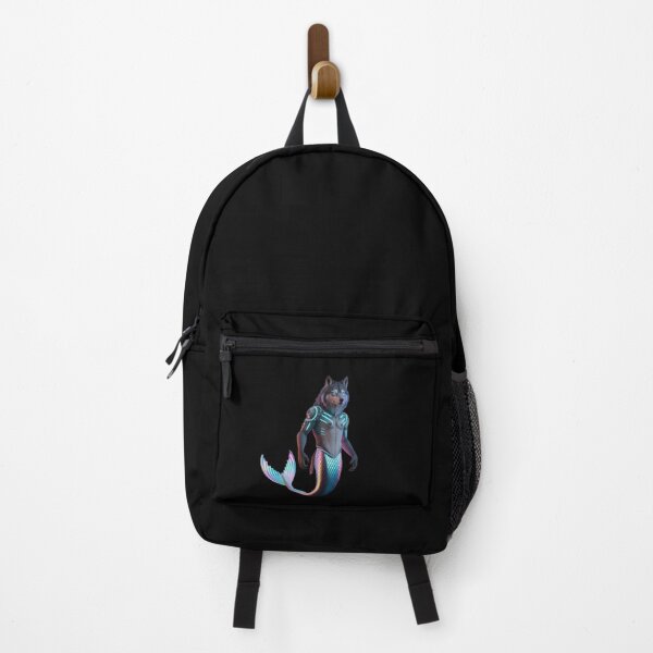 Item preview, Neon Howl: The Cyber Mermaid designed and sold by Mystic Wild Studio.