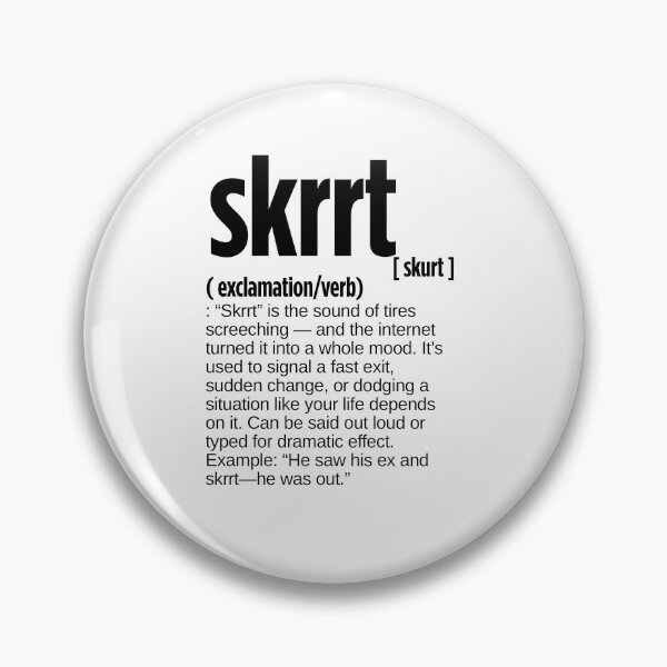 Item preview, Skrrt Definition. designed and sold by JustiesDesigns.