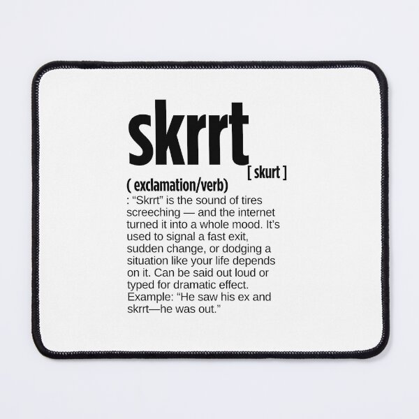 Item preview, Skrrt Definition. designed and sold by JustiesDesigns.