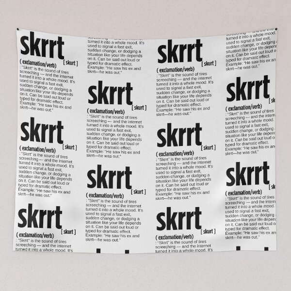 Item preview, Skrrt Definition. designed and sold by JustiesDesigns.