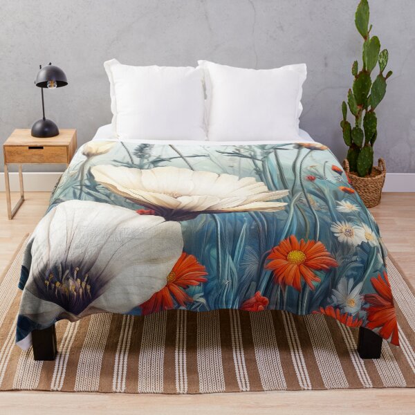 Item preview, Wildflower Meadow Evergreen flowers #nature designed and sold by JBJart.
