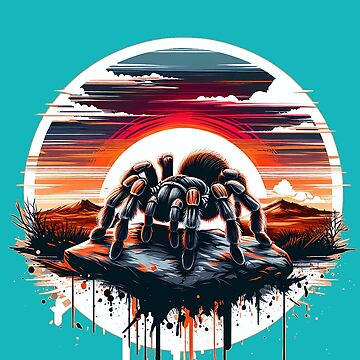 Vorschaubild zum Design Vogelspinne im Sonnenuntergang von Kobeko