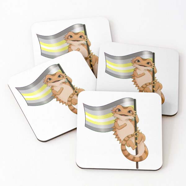 Item preview, Demigender Pride Flag Bearded Dragon designed and sold by CharlizardxD.