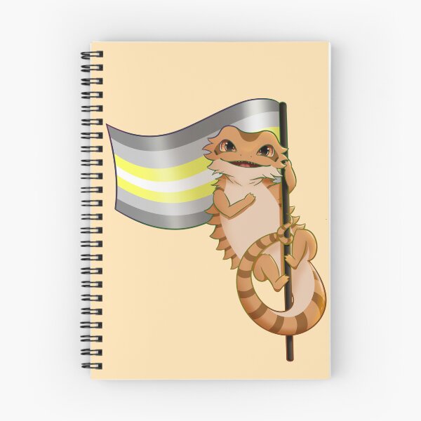 Item preview, Demigender Pride Flag Bearded Dragon designed and sold by CharlizardxD.