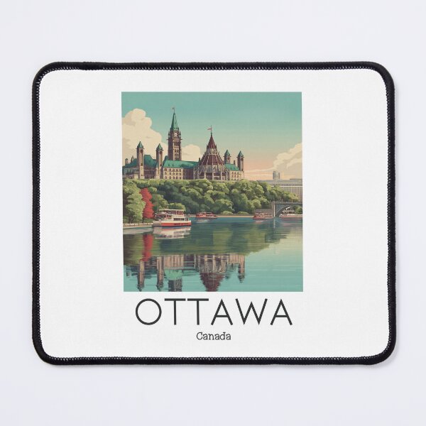 Item preview, A Vintage Illustration of Ottawa - Canada  designed and sold by GoodOldVintage.