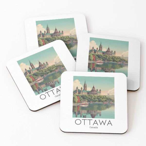 Item preview, A Vintage Illustration of Ottawa - Canada  designed and sold by GoodOldVintage.