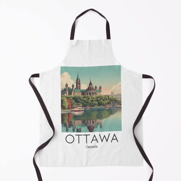 Item preview, A Vintage Illustration of Ottawa - Canada designed and sold by GoodOldVintage.