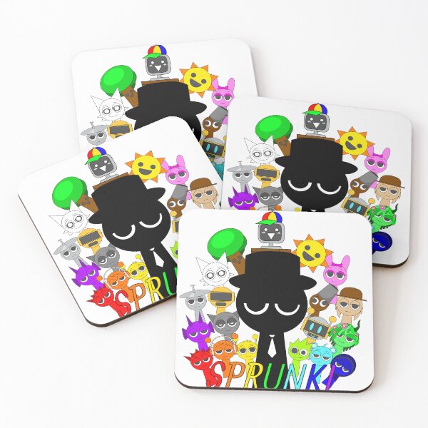 Item preview, Colorful Beatbox Monsters designed and sold by Les ateliers Miloja.