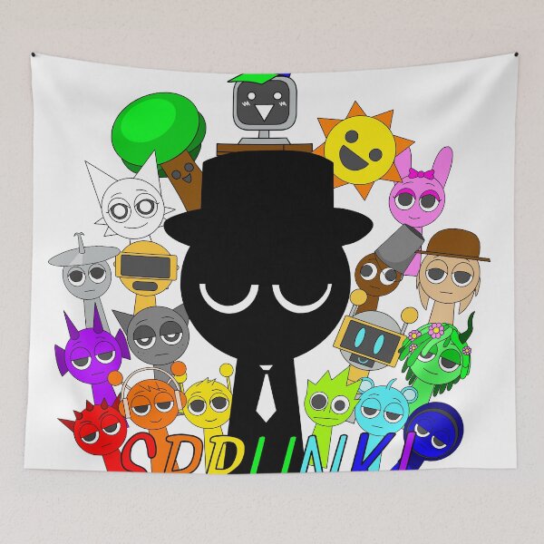 Item preview, Colorful Beatbox Monsters designed and sold by Les ateliers Miloja.