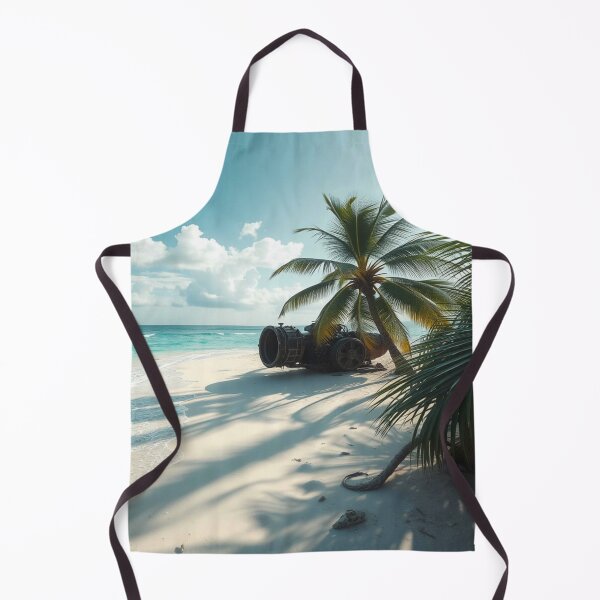Item preview, Lost technology meets paradise – contrasts between industry and nature on a sunny beach designed and sold by FotoworldEdel.