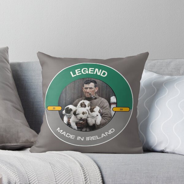 Item preview, Tom Crean puppies Legend - Made in Ireland (White border for dark coloured backgrounds) designed and sold by CreanishThings.