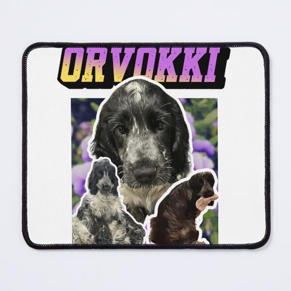 Item preview, Dog, Cockerspaniel, Orvokki, Flower designed and sold by sillanpaa98.