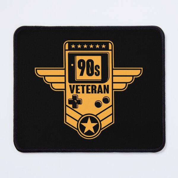 Item preview, 90s Veteran Badge - Vintage Military Ranking - Gold designed and sold by Studio Mootant.