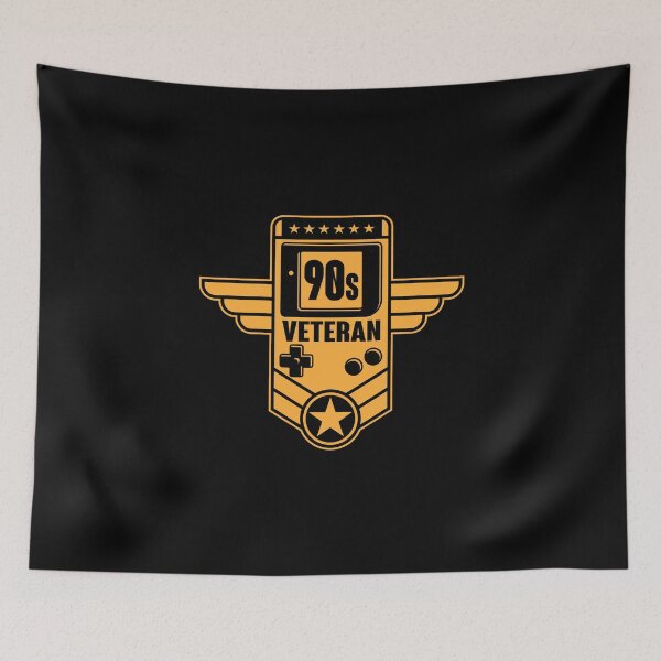 Item preview, 90s Veteran Badge - Vintage Military Ranking - Gold designed and sold by Studio Mootant.