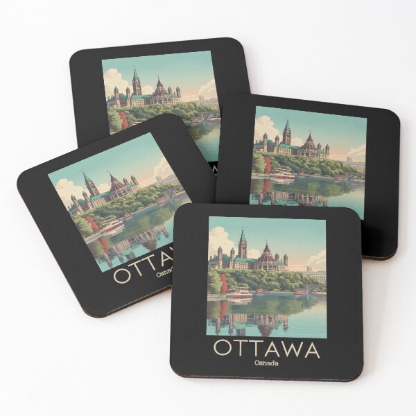 Item preview, A Vintage Illustration of Ottawa - Canada  designed and sold by GoodOldVintage.