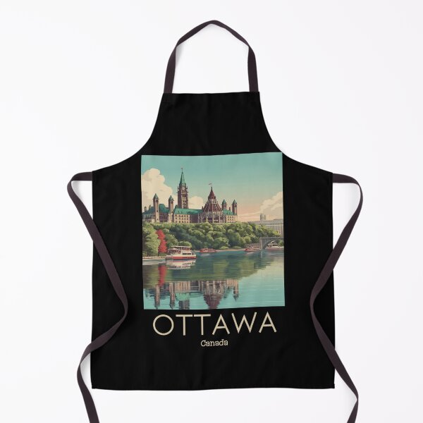 Item preview, A Vintage Illustration of Ottawa - Canada designed and sold by GoodOldVintage.
