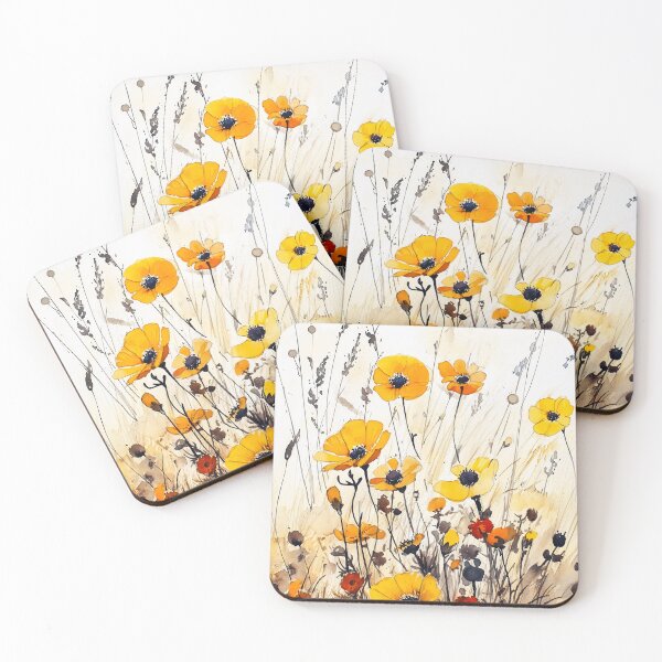 Item preview, Wildflower Meadow Evergreen flowers #nature designed and sold by JBJart.