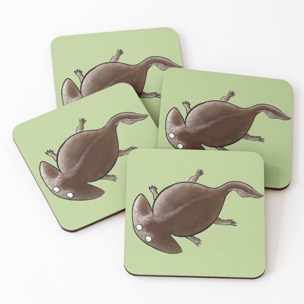 Item preview, Little cute watery friend (Diplocaulus) designed and sold by Schweinmithut.