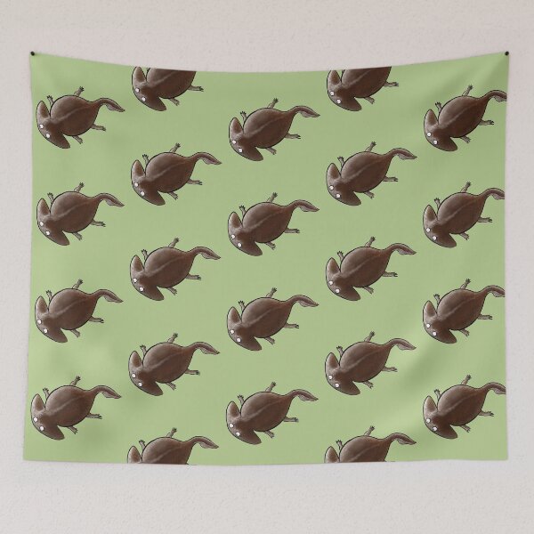 Item preview, Little cute watery friend (Diplocaulus) designed and sold by Schweinmithut.
