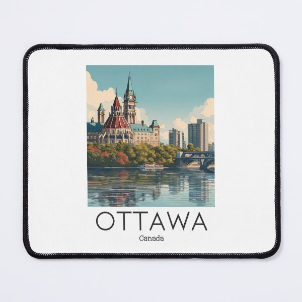 Item preview, A Vintage Illustration of Ottawa - Canada  designed and sold by GoodOldVintage.