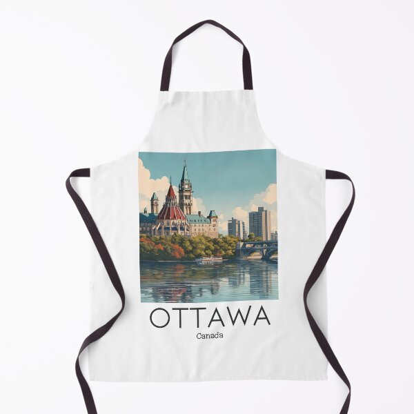 Item preview, A Vintage Illustration of Ottawa - Canada designed and sold by GoodOldVintage.