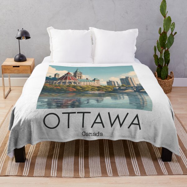 Item preview, A Vintage Illustration of Ottawa - Canada  designed and sold by GoodOldVintage.