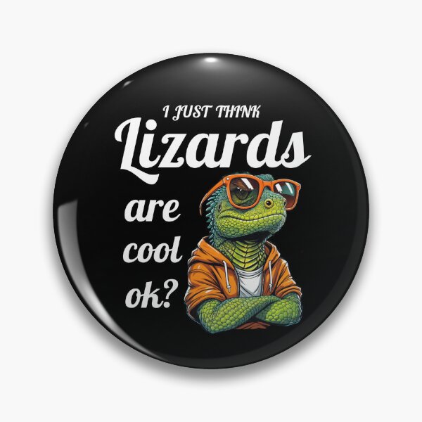 Item preview, Cool Lizard Illustration with Fun Quote designed and sold by Abdu  Innovations.