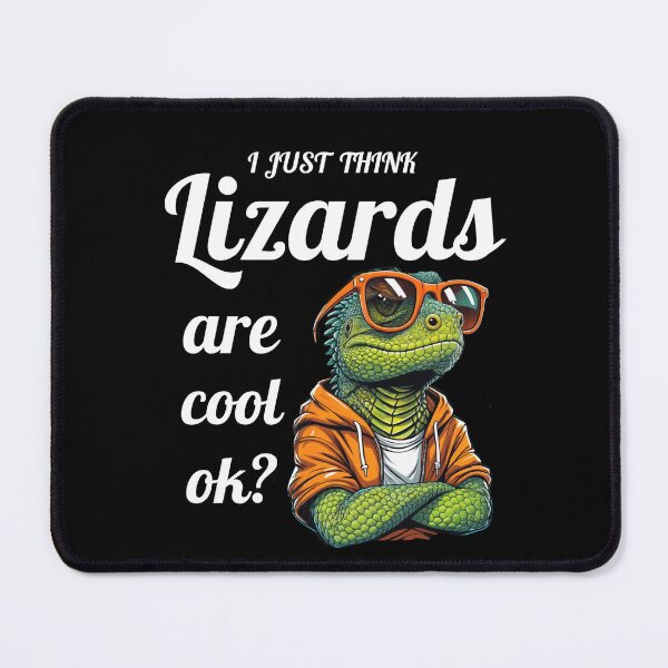 Item preview, Cool Lizard Illustration with Fun Quote designed and sold by Abdu  Innovations.