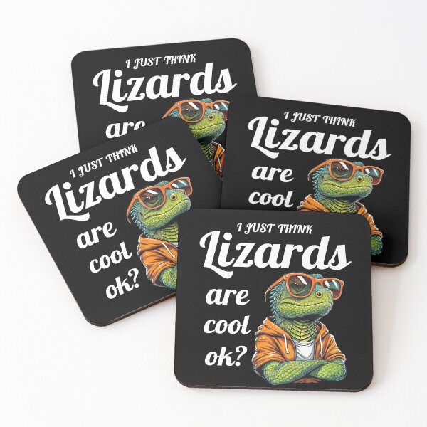 Item preview, Cool Lizard Illustration with Fun Quote designed and sold by Abdu  Innovations.