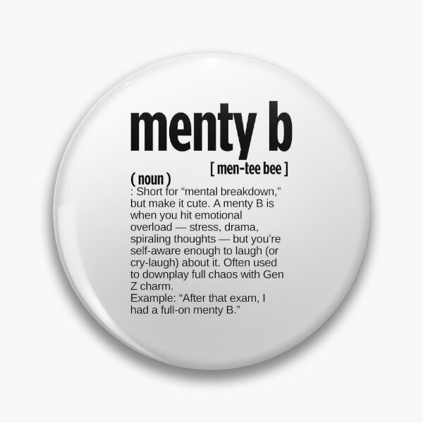 Item preview, Menty B Definition. designed and sold by JustiesDesigns.