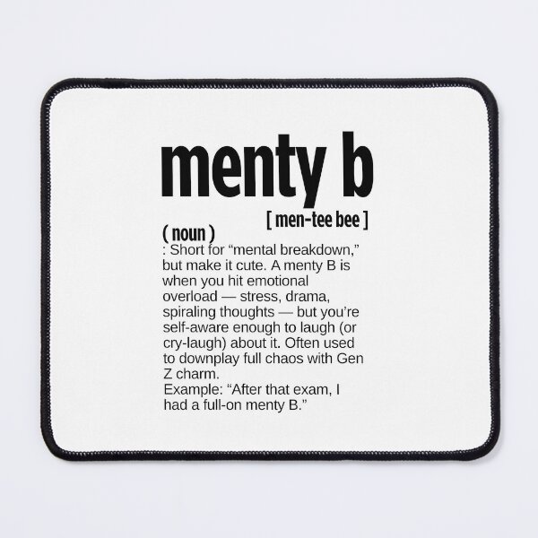 Item preview, Menty B Definition. designed and sold by JustiesDesigns.