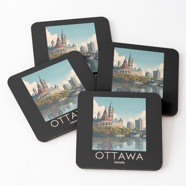 Item preview, A Vintage Illustration of Ottawa - Canada  designed and sold by GoodOldVintage.