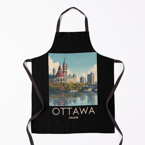 Item preview, A Vintage Illustration of Ottawa - Canada designed and sold by GoodOldVintage.