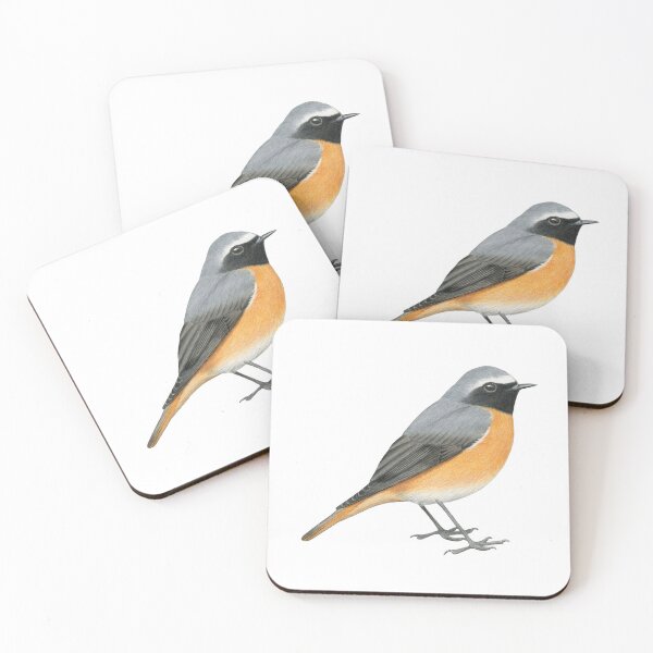 Item preview, Common Redstart designed and sold by Holly Grogan Art.