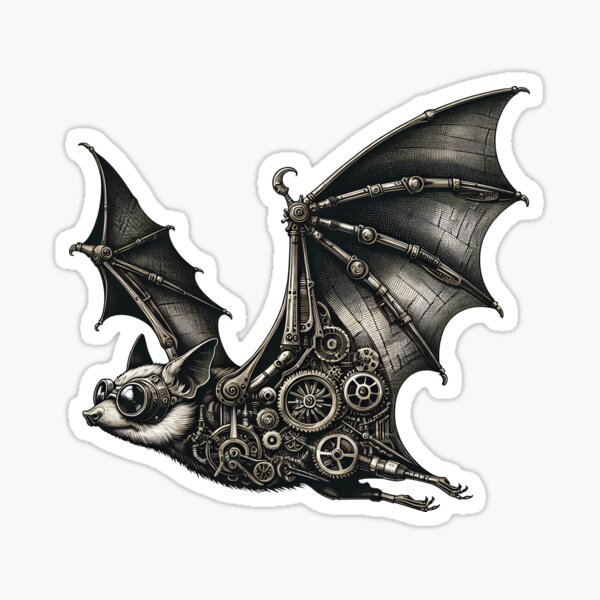Artikel-Vorschau von Steampunk Sky Bat, designt und verkauft von Kobeko.