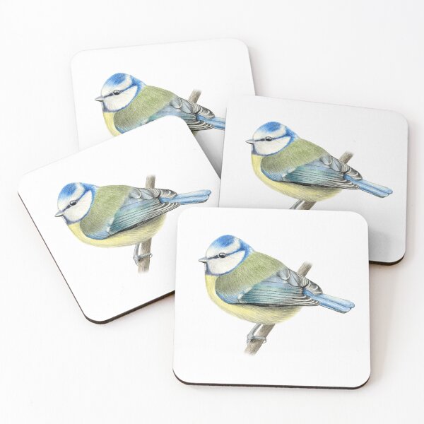 Item preview, Blue Tit designed and sold by Holly Grogan Art.