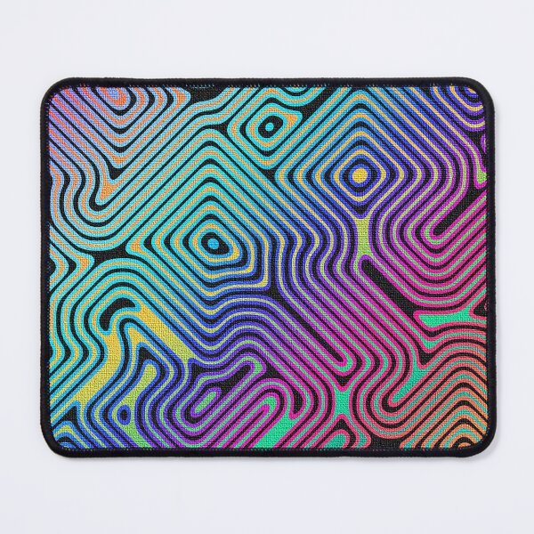 Item preview, psychedelic labyrinth designed and sold by chambergambit.