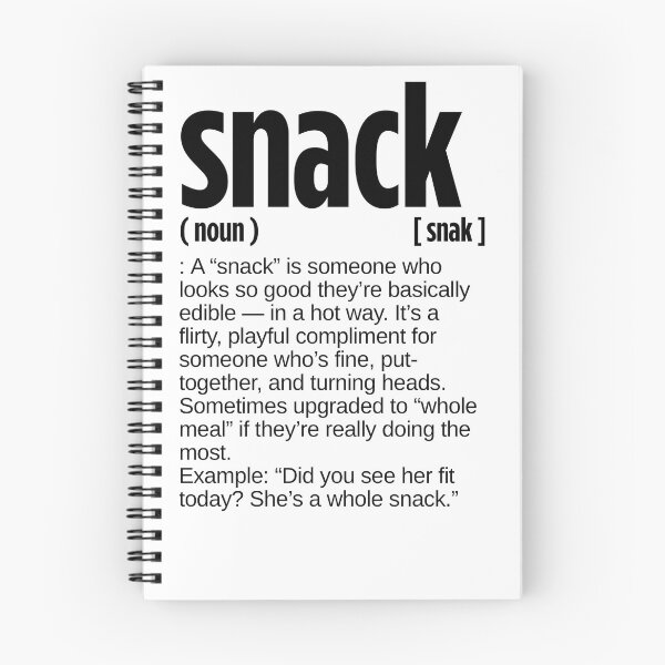 Item preview, Snack Definition. designed and sold by JustiesDesigns.