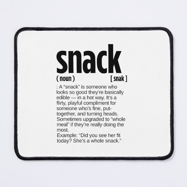 Item preview, Snack Definition. designed and sold by JustiesDesigns.