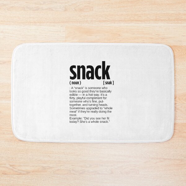 Item preview, Snack Definition. designed and sold by JustiesDesigns.