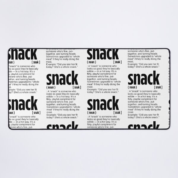 Item preview, Snack Definition. designed and sold by JustiesDesigns.