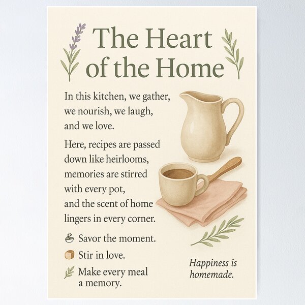 Item preview, The Heart of Home designed and sold by Elixs.