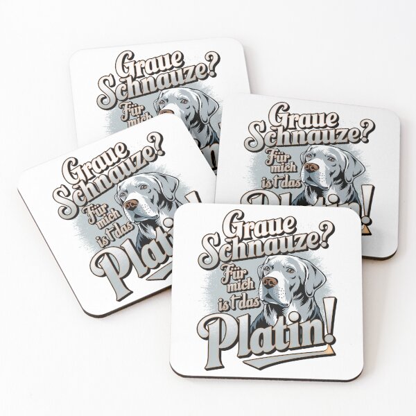 Item preview, Gray snout? That's platinum for me! – Vintage design for senior dog lovers designed and sold by Globuwear.