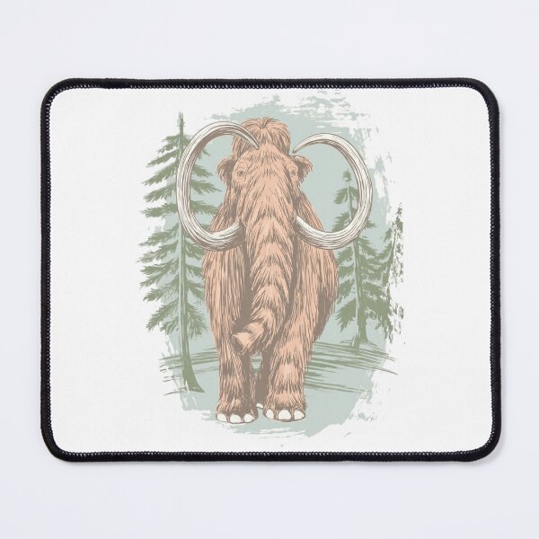 Item preview, Woolly mammoth illustration.  designed and sold by PrestonSquires.