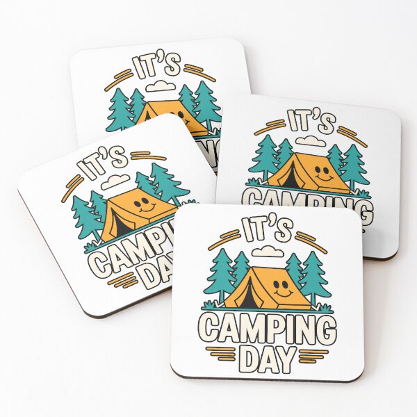 Item preview, It's Camping Day designed and sold by Traveldrawings.