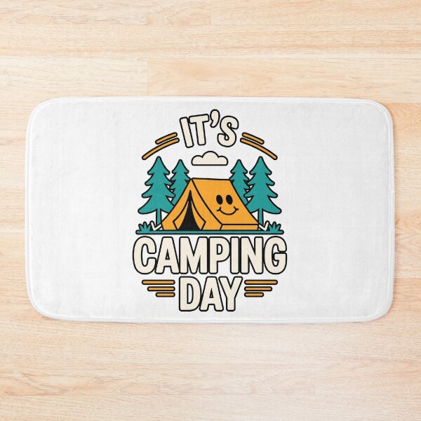 Item preview, It's Camping Day designed and sold by Traveldrawings.