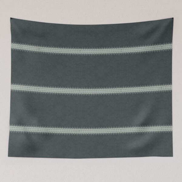 Item preview, mori kei pattern (blueish green) designed and sold by cottonlacey.