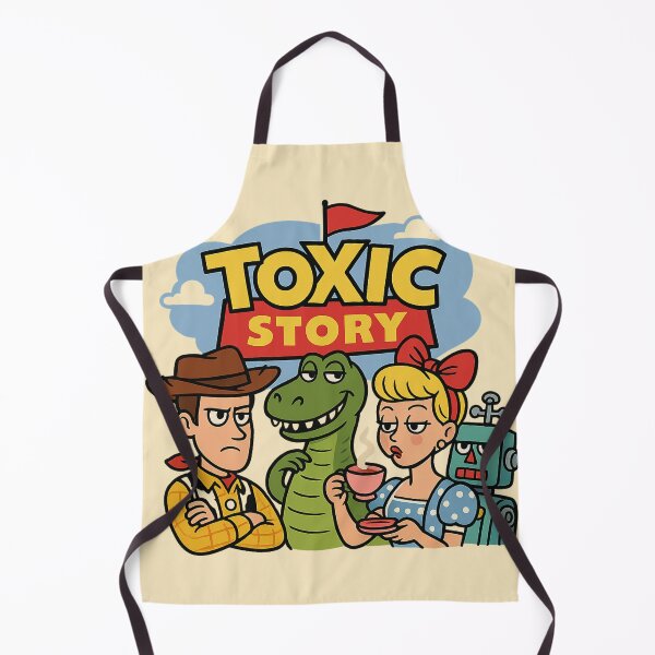 Artikelvorschau, Toxic Story – Lustiges Toy Story Parodie-Design entworfen und verkauft von GirlyPopped.