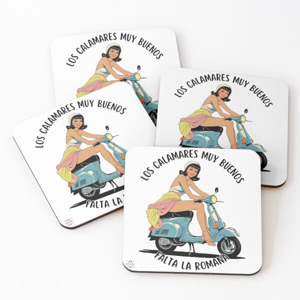 Item preview, Tasty Squid… But Where’s the Roman Girl? PART 2  – Retro Food Spanish Joke designed and sold by SINTAPUJOS.