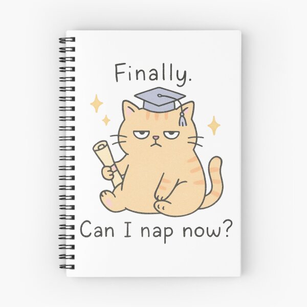Item preview, Chubby Graduation Cat  designed and sold by SearionStudio.